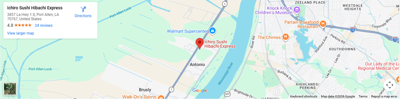 Location 3857 La Hwy 1 S, Port Allen, LA 70767